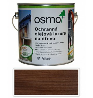 Ochranná olejová lazura OSMO ( 727 Palisandr) 0,75 L