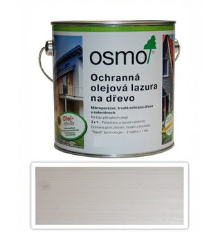 Ochranná olejová lazura OSMO ( 900 Bíla) 2,5 L