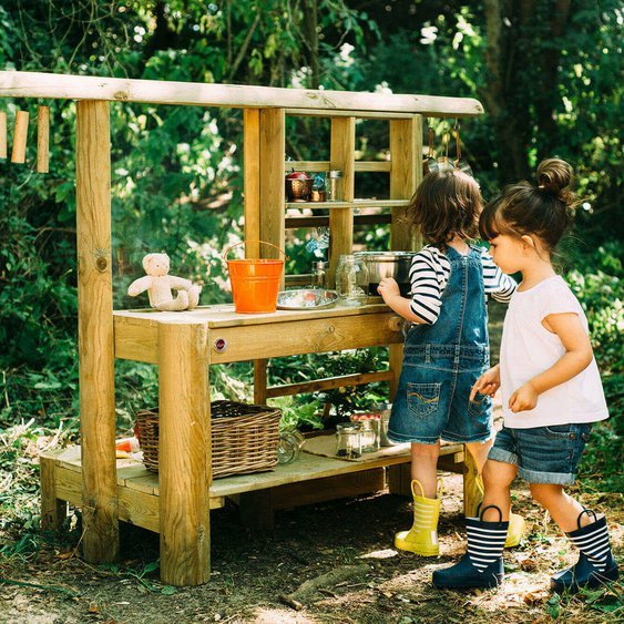 Dětská dřevěná ekologická kuchyňka Maxi