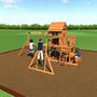 dětské hřiště Springboro s houpačkovým a ručkovacím modulem