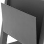 odkládací postranní stolek Allure tmavě šedý 04