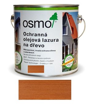 Ochranná olejová lazura OSMO ( 728 Cedr) 2,5 L